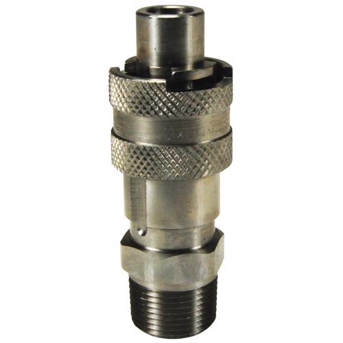 N4M8-SS Dix-Lock™ N-Series Interchange Male Head x Male Threaded End Plug N4M8-SS 316 Stainless Steel Dix-Lock™ N-Series Interchange Male Head x Male Threaded End Plug